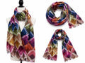 Geometric scarf