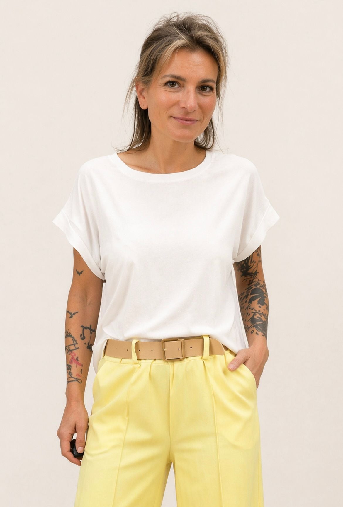 Camiseta Básica Algodón