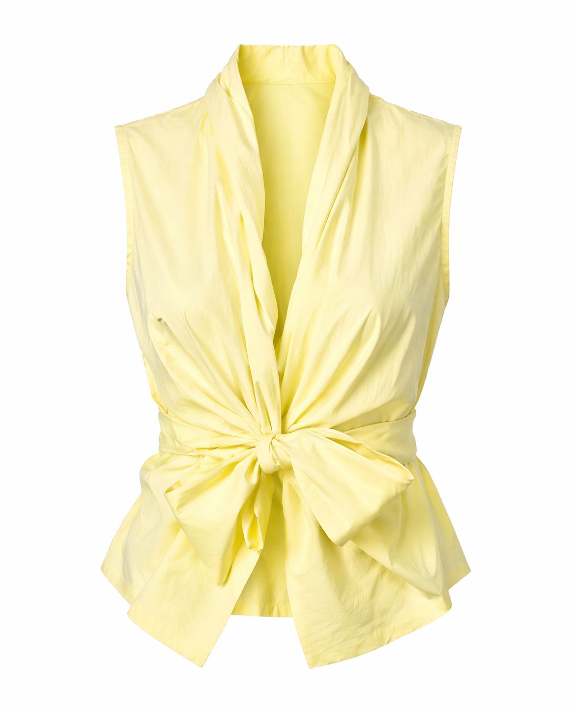 Blusa lazo algodón