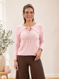 Bib knit jumper