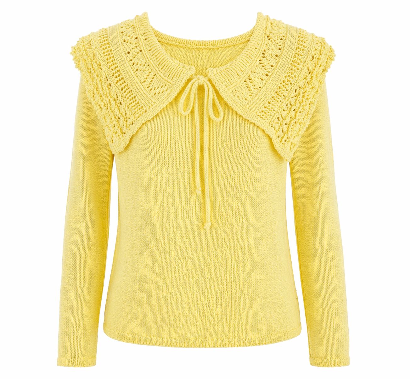 Bib knit jumper