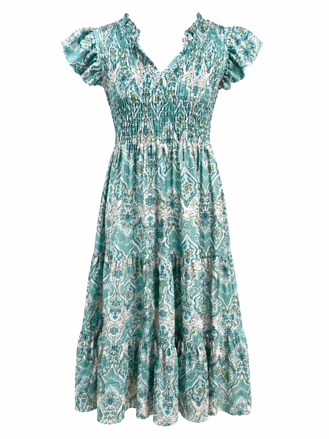 Vestido nido de abeja
