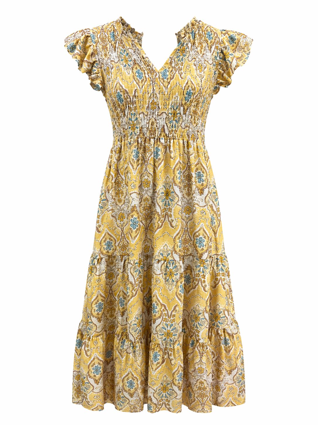 Vestido nido de abeja