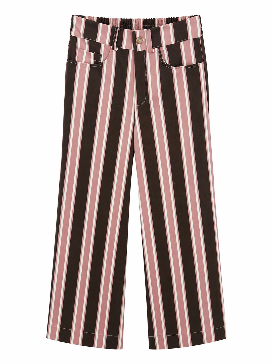 Striped trousers