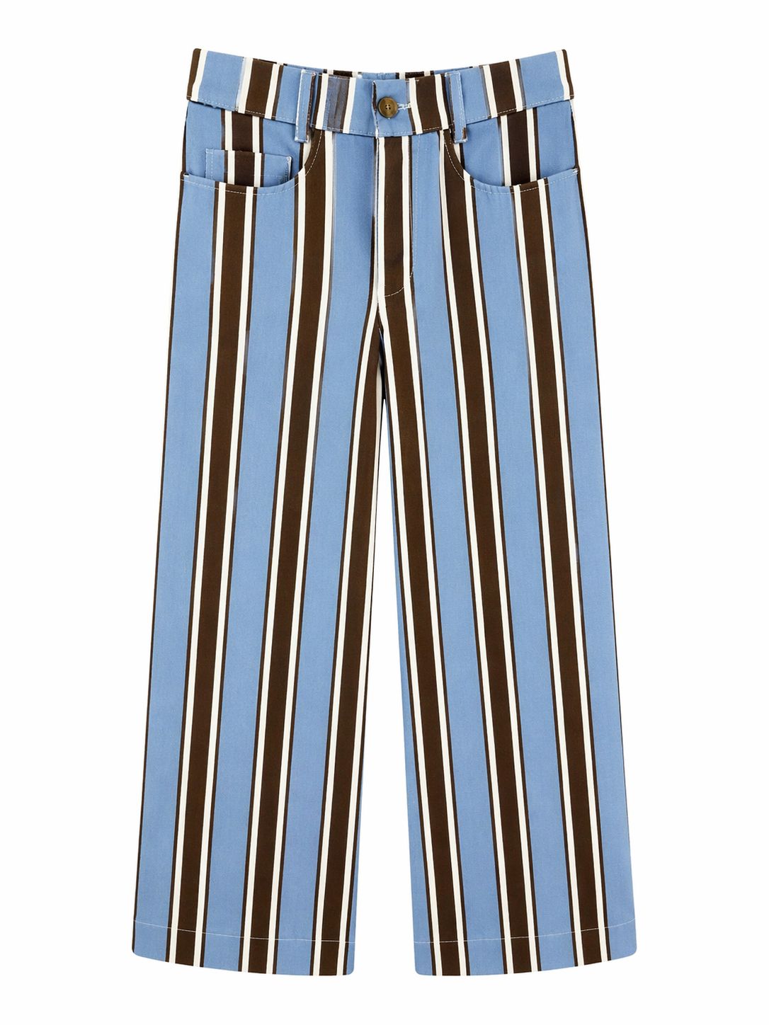 Striped trousers