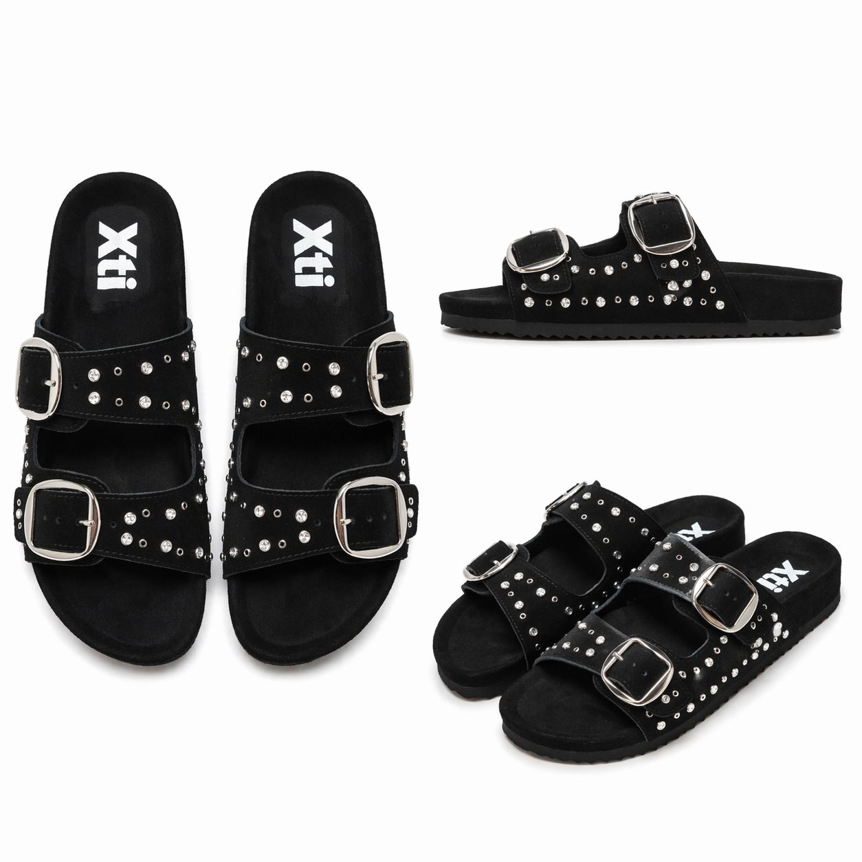 Sandalias de tachas