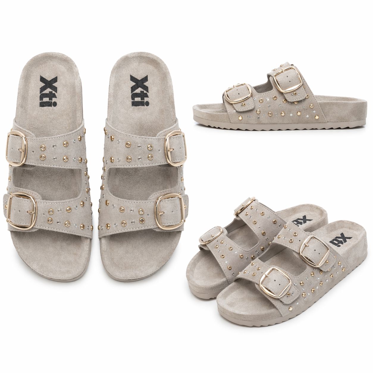 Sandalias de tachas