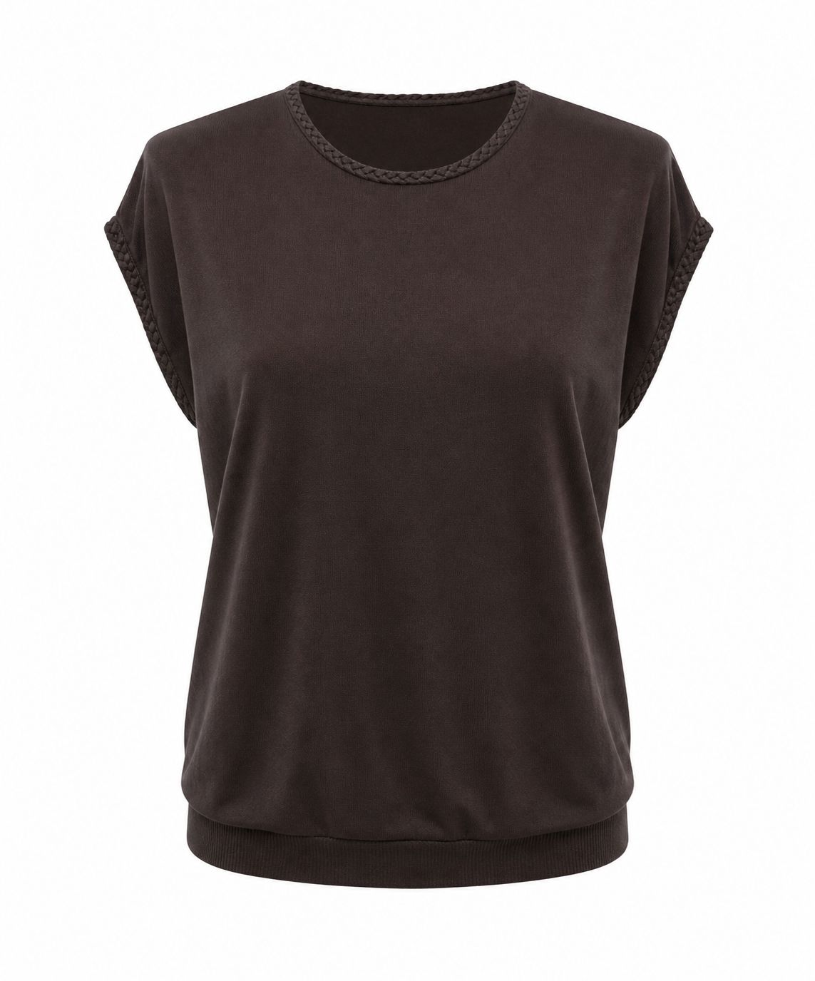 camiseta trenza